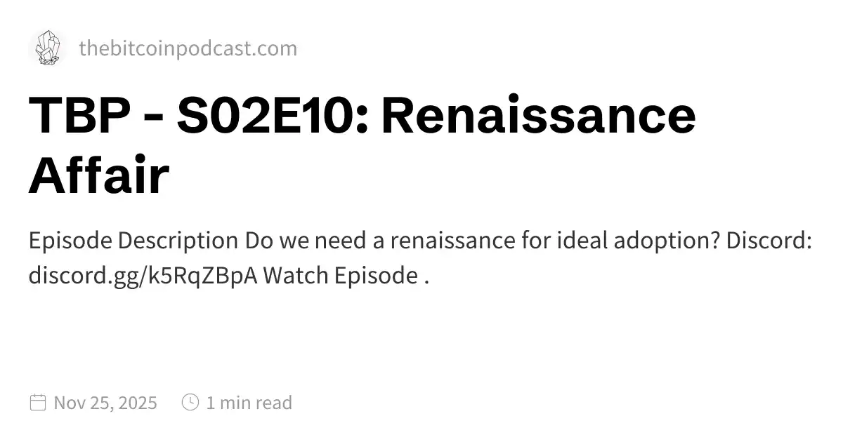 TBP – S02E10: Renaissance Affair